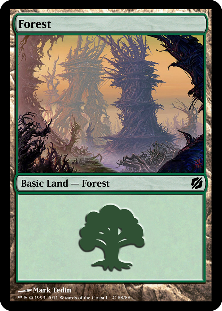 Forest (TD2-088) [Duel Decks: Mirrodin Pure vs. New Phyrexia]