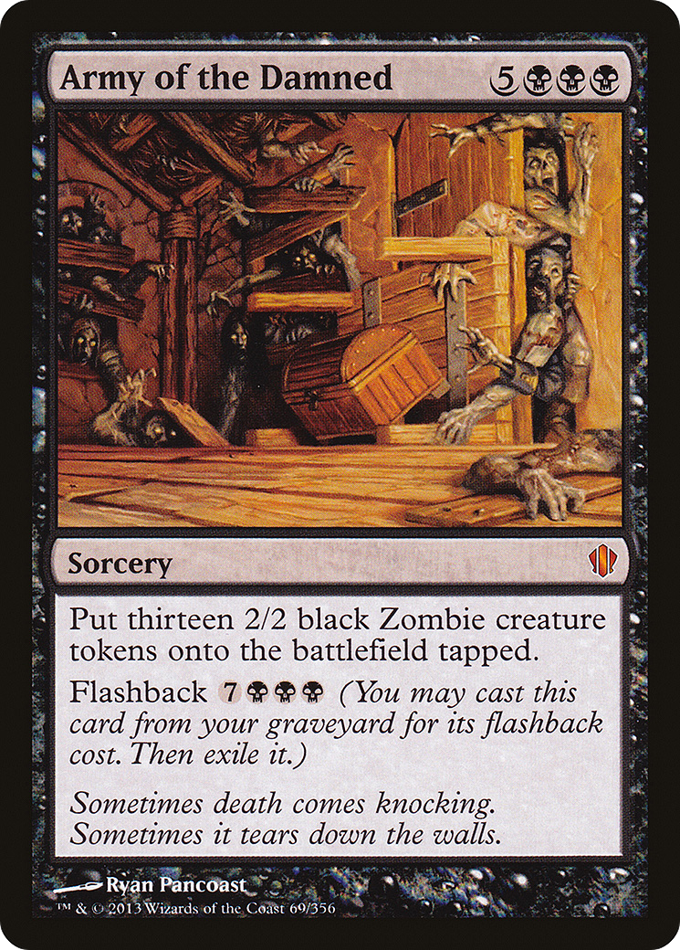 Army of the Damned (C13-069) [Commander 2013]