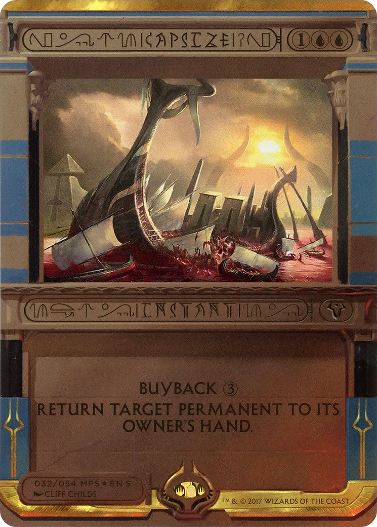 Capsize (MPS2-032) (Borderless) [Amonkhet Invocations] Foil