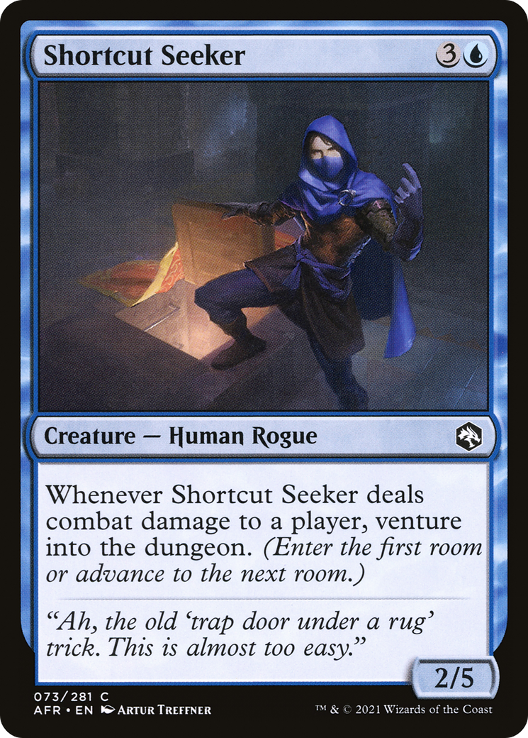 Shortcut Seeker (AFR-073) [Adventures in the Forgotten Realms] Foil