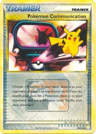 Pokemon Communication (League Promo) (98/129) [League & Championship Cards] Reverse Holofoil - Promo