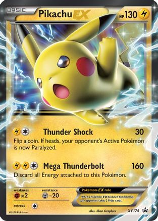 Pikachu EX (XY174/211) [XY Promos] Holofoil - Promo