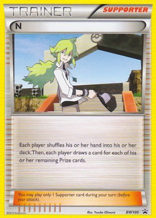 N (Supporter) (BW100) [Deck Exclusives] - Rare