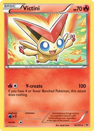 Victini (BW Noble Victories) (015/101) [Deck Exclusives] - Rare