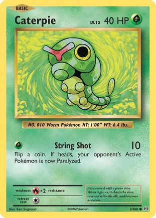 Caterpie (003/108) [XY  Evolutions] - Common