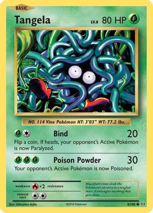 Tangela (008/108) [XY  Evolutions] - Common