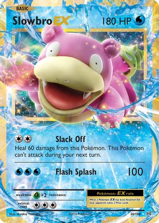 Slowbro EX (026/108) [XY  Evolutions] Holofoil - Ultra Rare