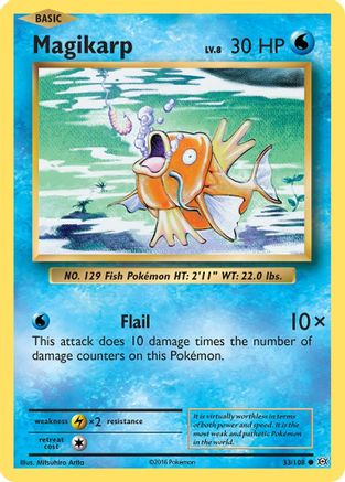 Magikarp (033/108) [XY  Evolutions] - Common