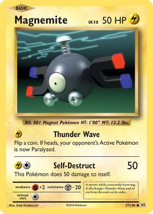 Magnemite (037/108) [XY  Evolutions] - Common