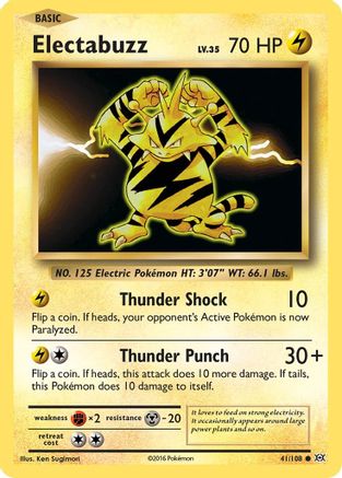 Electabuzz (041/108) [XY  Evolutions] - Common