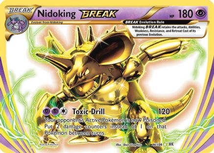 Nidoking BREAK (046/108) [XY  Evolutions] Holofoil - Rare BREAK