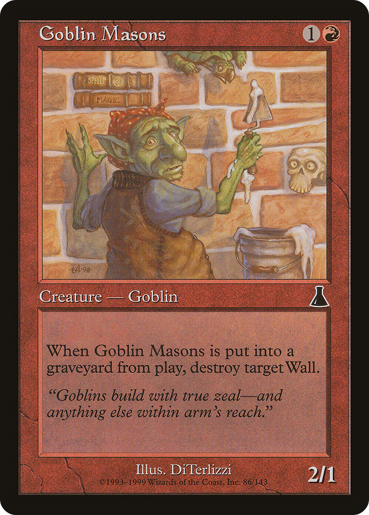 Goblin Masons (UDS-086) [Urza's Destiny]