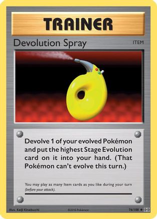 Devolution Spray (076/108) [XY  Evolutions] - Uncommon