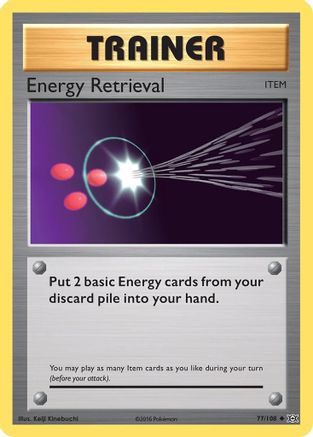 Energy Retrieval (077/108) [XY  Evolutions] Reverse Holofoil - Uncommon