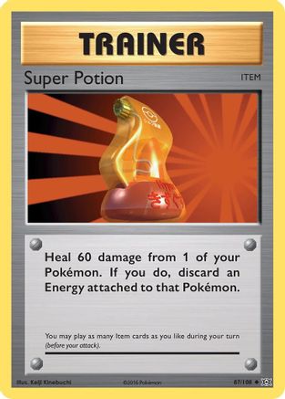 Super Potion (087/108) [XY  Evolutions] - Uncommon