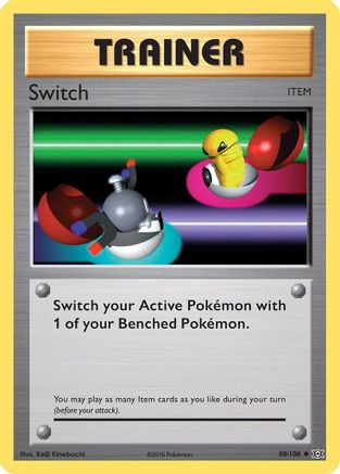 Switch (088/108) [XY  Evolutions] Reverse Holofoil - Uncommon