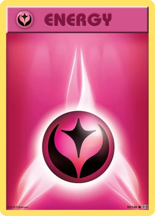 Fairy Energy (099/108) [XY  Evolutions] Reverse Holofoil - Common