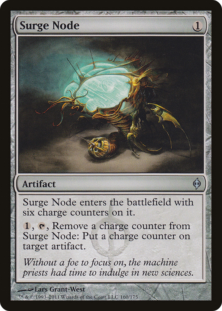 Surge Node (NPH-160) [New Phyrexia] Foil