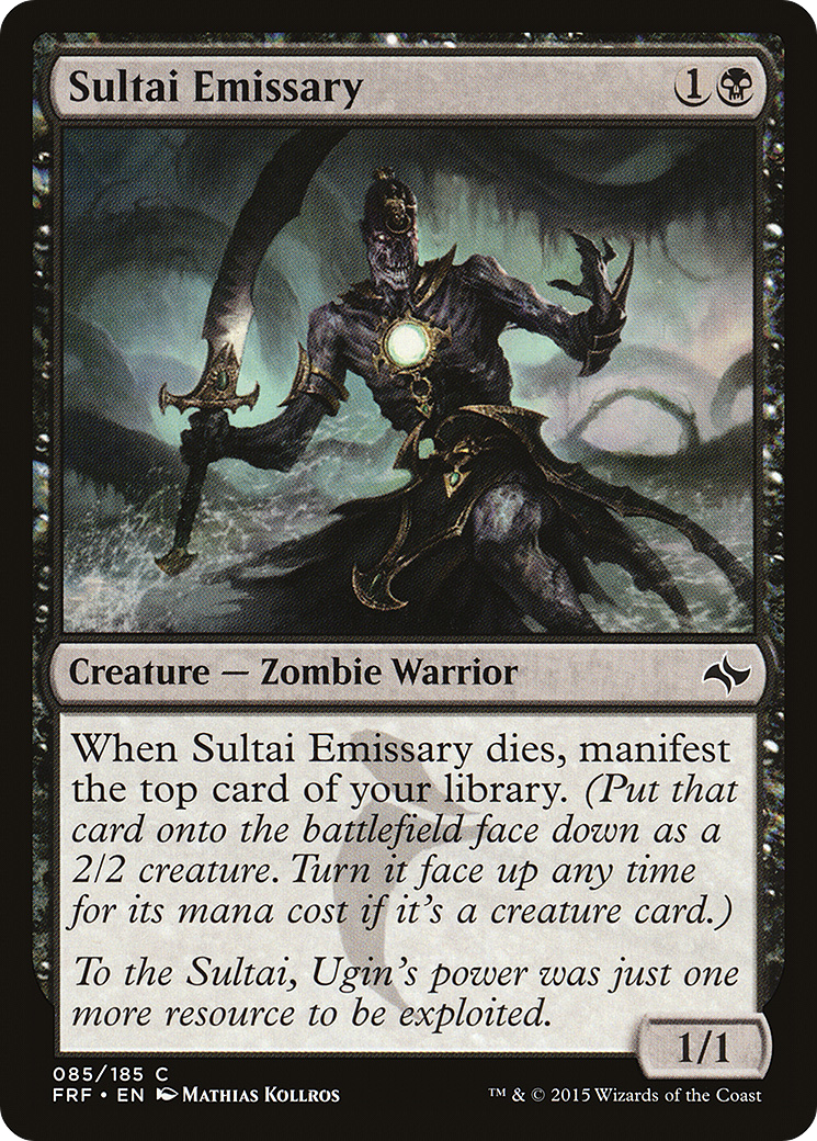 Sultai Emissary (FRF-085) [Fate Reforged] Foil