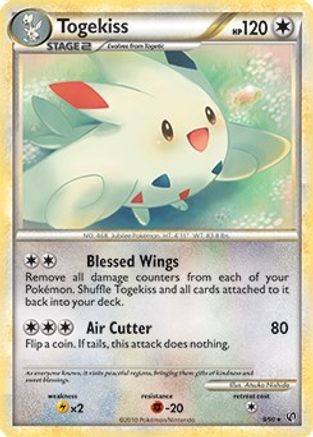Togekiss (HGSS Undaunted) (9/090) [Deck Exclusives] - Rare