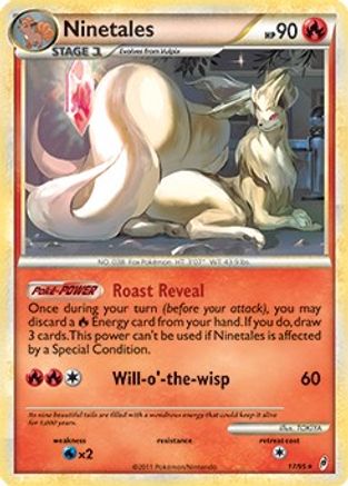 Ninetales (Call of Legends) (17/095) [Deck Exclusives] - Rare