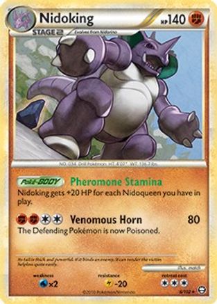 Nidoking (6/102) [Deck Exclusives] - Rare
