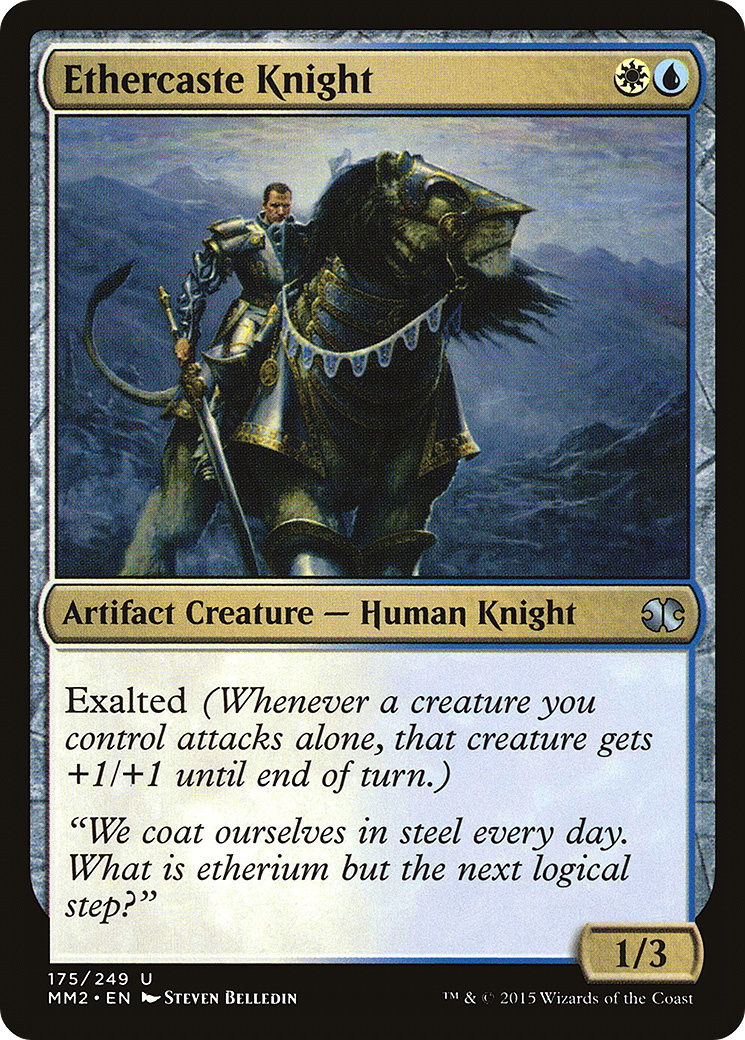 Ethercaste Knight (MM2-175) [Modern Masters 2015] Foil