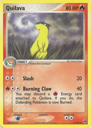 Quilava (51) [EX Battle Stadium] - Uncommon