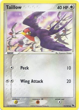 Taillow (72) [EX Battle Stadium] - Common