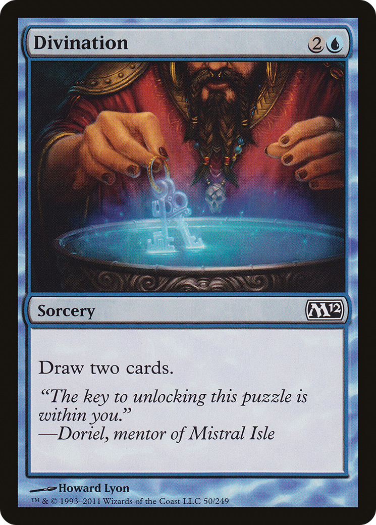 Divination (M12-050) [Magic 2012] Foil