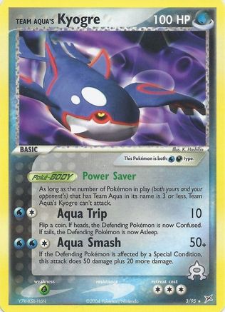 Team Aqua's Kyogre (EX Team Magma vs Team Aqua) (3/095) [Deck Exclusives] - Rare