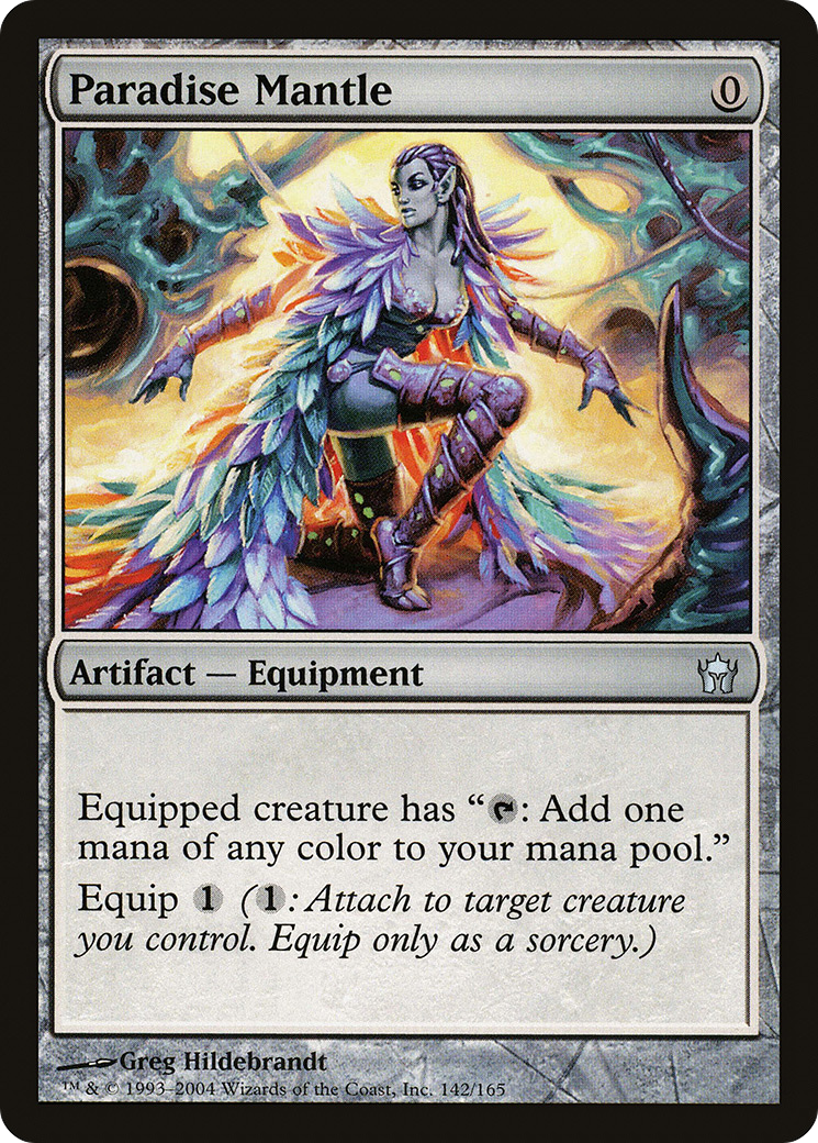 Paradise Mantle (5DN-142) [Fifth Dawn] Foil