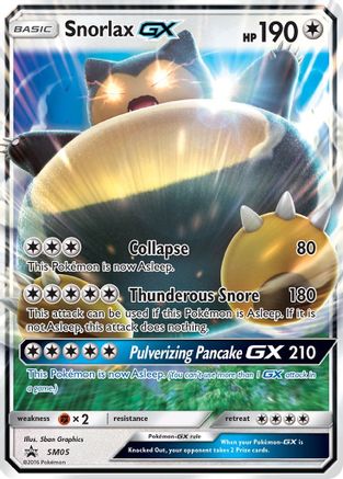 Snorlax GX (SM05/248) [SM Promos] Holofoil - Promo