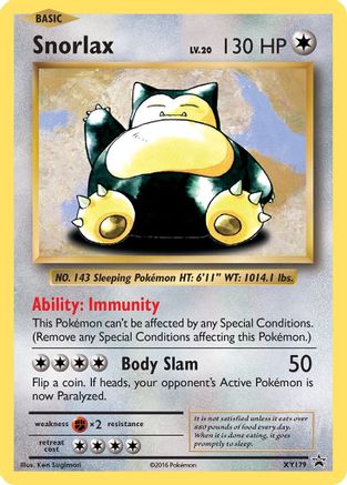 Snorlax (XY179/211) [XY Promos] Holofoil - Promo