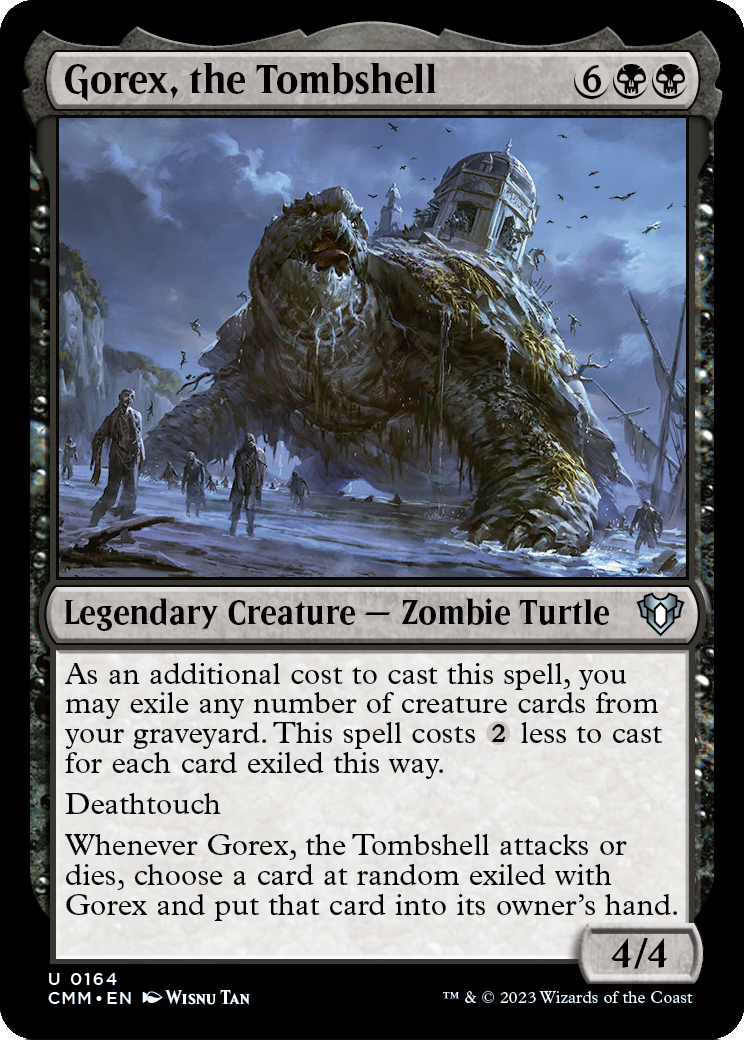 Gorex, the Tombshell (CMM-164) [Commander Masters] Foil
