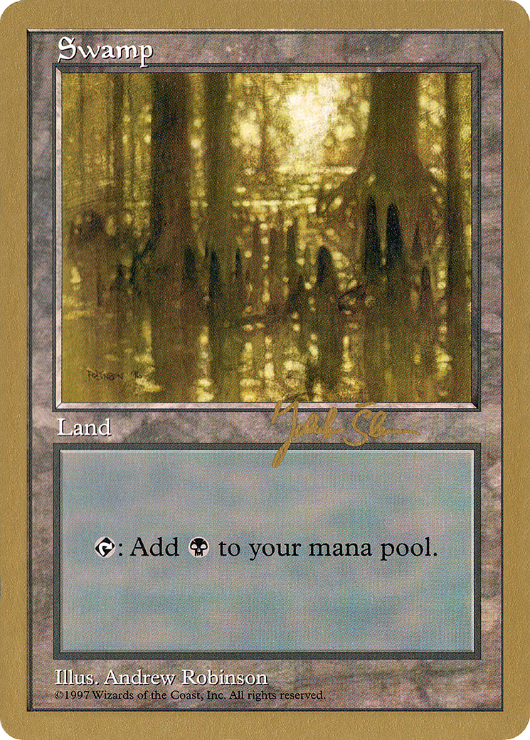 Swamp (442) - 1997 Jakub Slemr (5ED) [World Championship Decks 1997]