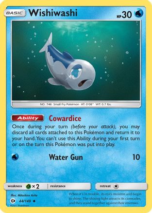 Wishiwashi (044/149) [SM Base Set] - Uncommon