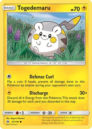 Togedemaru (053/149) [SM Base Set] - Common