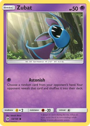 Zubat (054/149) [SM Base Set] - Common