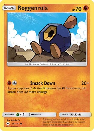 Roggenrola (069/149) [SM Base Set] - Common