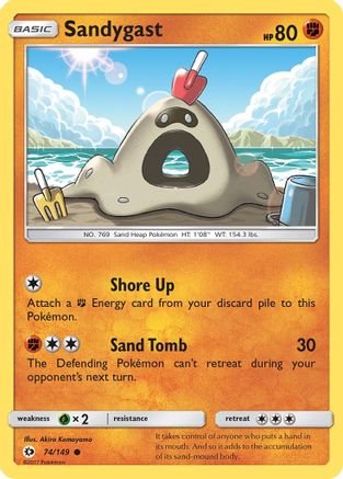 Sandygast (074/149) [SM Base Set] - Common