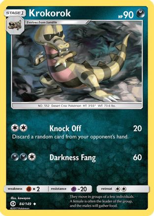Krokorok (084/149) [SM Base Set] - Uncommon