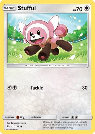 Stufful (111/149) [SM Base Set] - Common