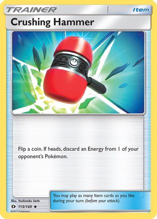 Crushing Hammer (115/149) [SM Base Set] - Uncommon