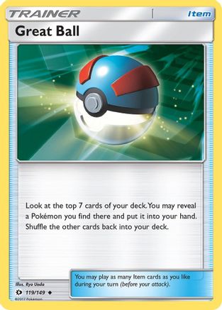 Great Ball (119/149) [SM Base Set] - Uncommon