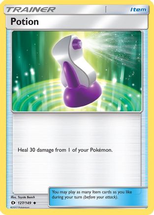 Potion (127/149) [SM Base Set] Reverse Holofoil - Uncommon
