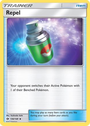 Repel (130/149) [SM Base Set] - Uncommon