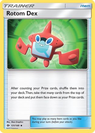 Rotom Dex (131/149) [SM Base Set] - Uncommon