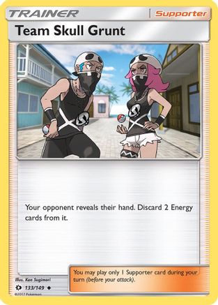 Team Skull Grunt (133/149) [SM Base Set] - Uncommon