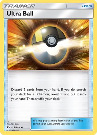 Ultra Ball (135/149) [SM Base Set] Reverse Holofoil - Uncommon